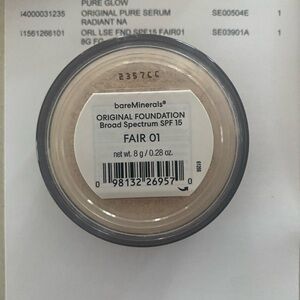 Bare Minerals Original Foundation in Fair 01